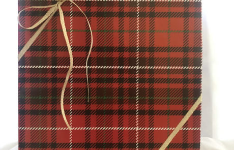 Gift Wrap Red Plaid